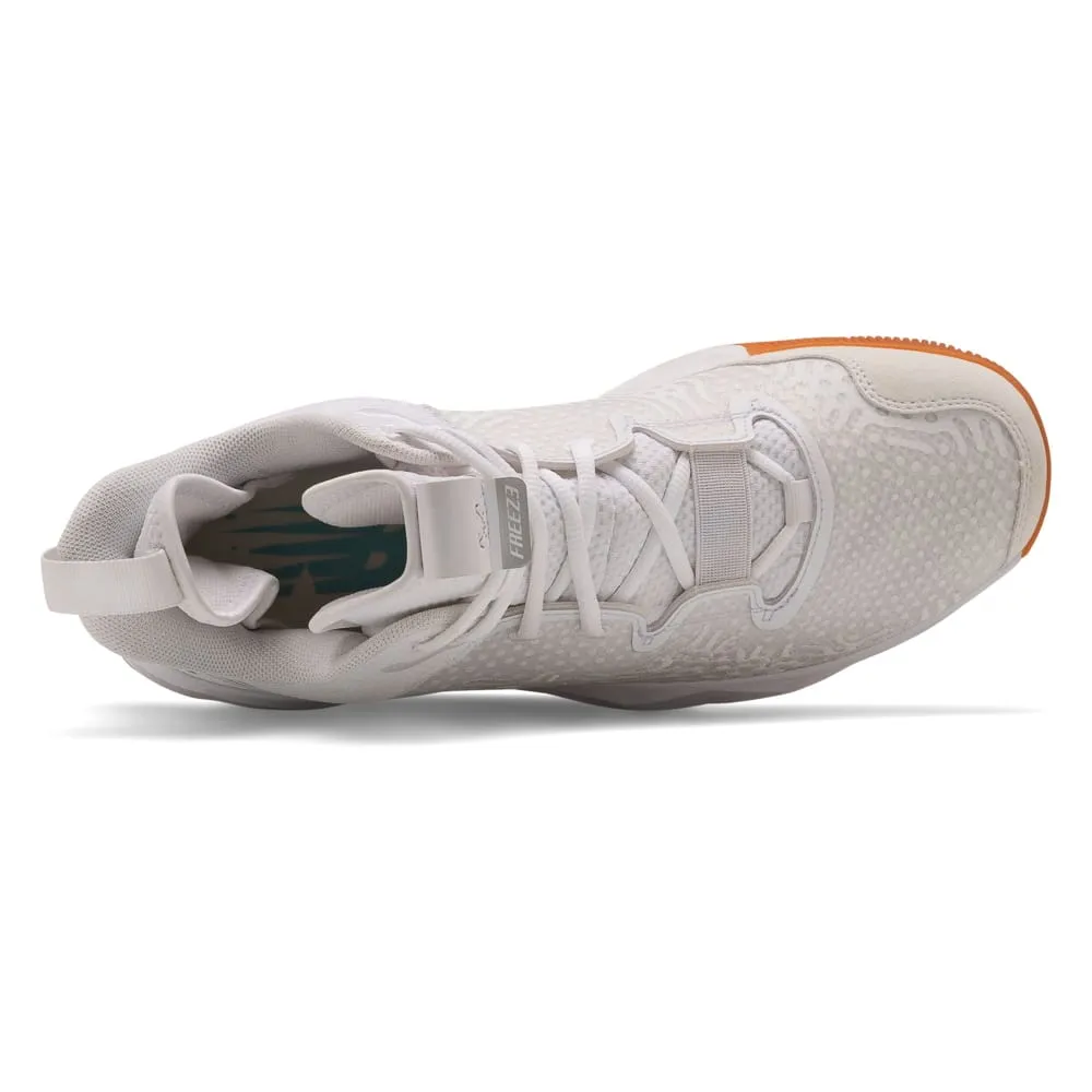 New Balance Freeze V3 Box Indoor White Lacrosse Shoes New Balance Shoes Fresh Foam Zante