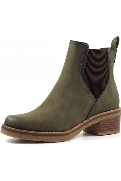 Lunar Tonia Green Ankle Boot GLC002 Removable insole