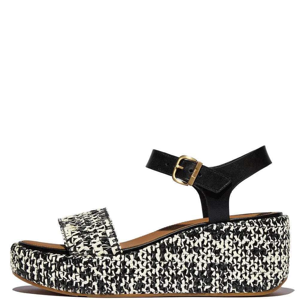 Fitflop Platfforms Wedge Sandal No Stress Sleek Flip-flops