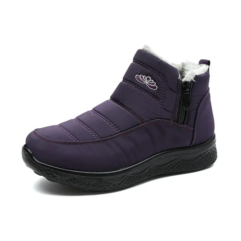 Bogs Bloom Rain Boots Easy Slip-On Winter Boots for Women