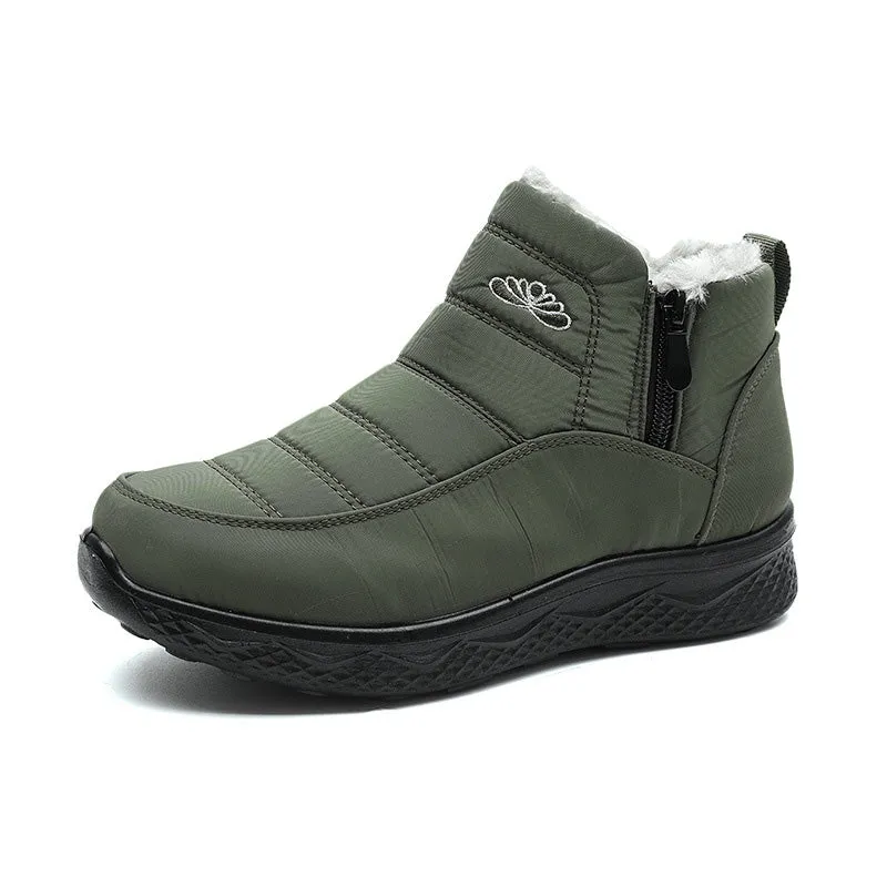 Easy Slip-On Winter Boots for Women Best Rain Boots For City Walking
