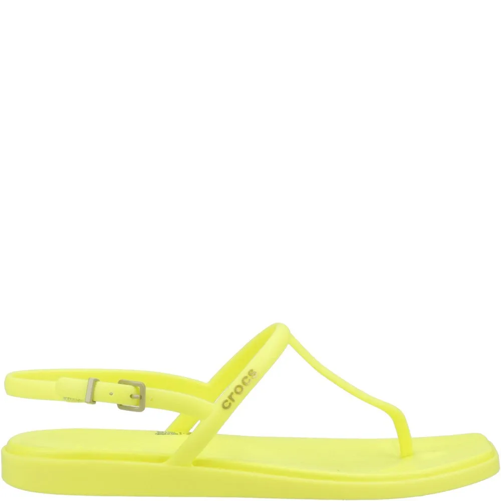 Crocs Miami Thong Flip Walk Lightly Sleek Footwear