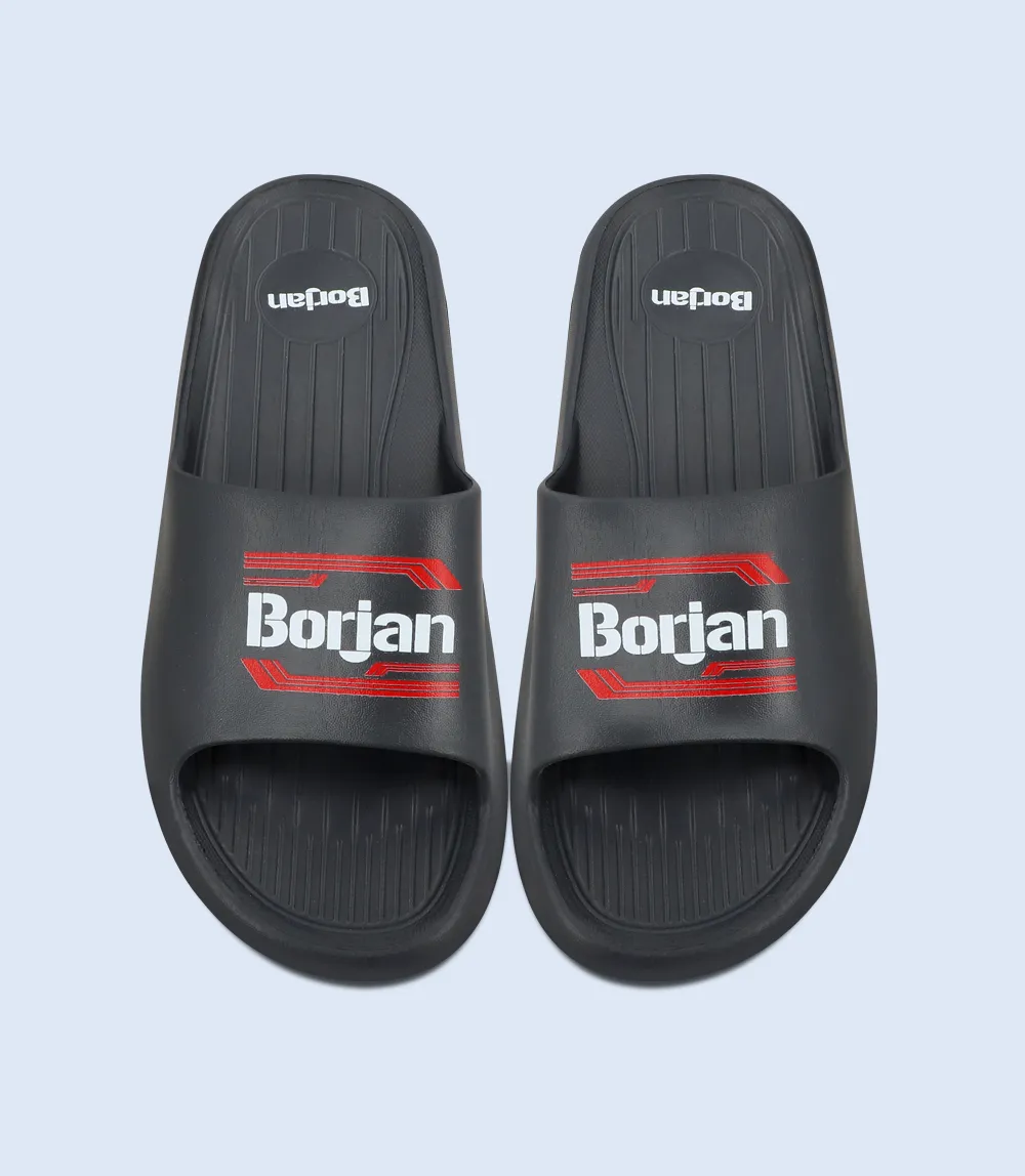 BM5975-CHARCOAL G-Men Slipper Slippers That You Can Wear Outside