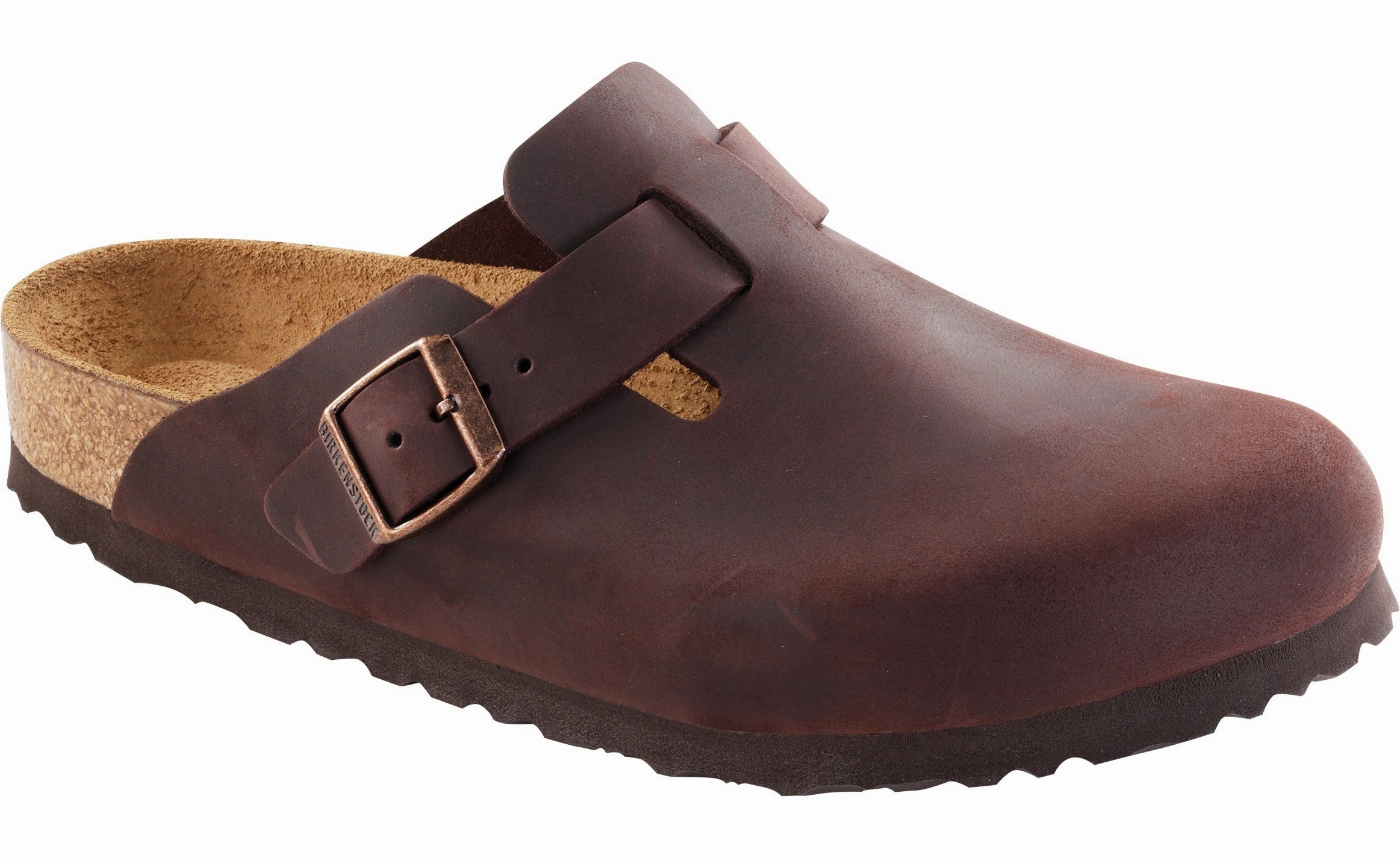Birkenstock Boston Soft Footbed Habana leather 159713 and 159711 (36-42) Oasis Path