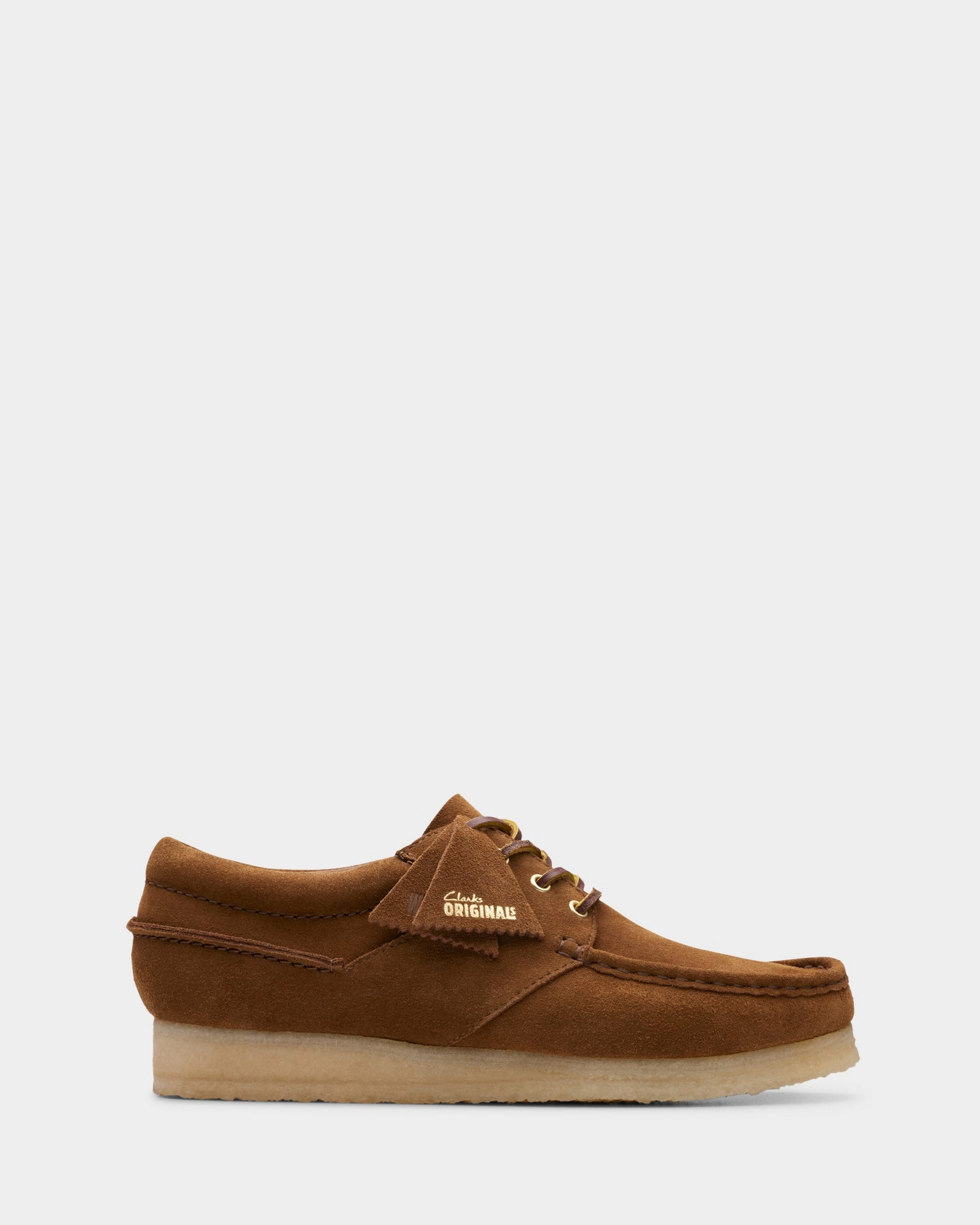 Wallabee Boat Cola Suede Unisex style