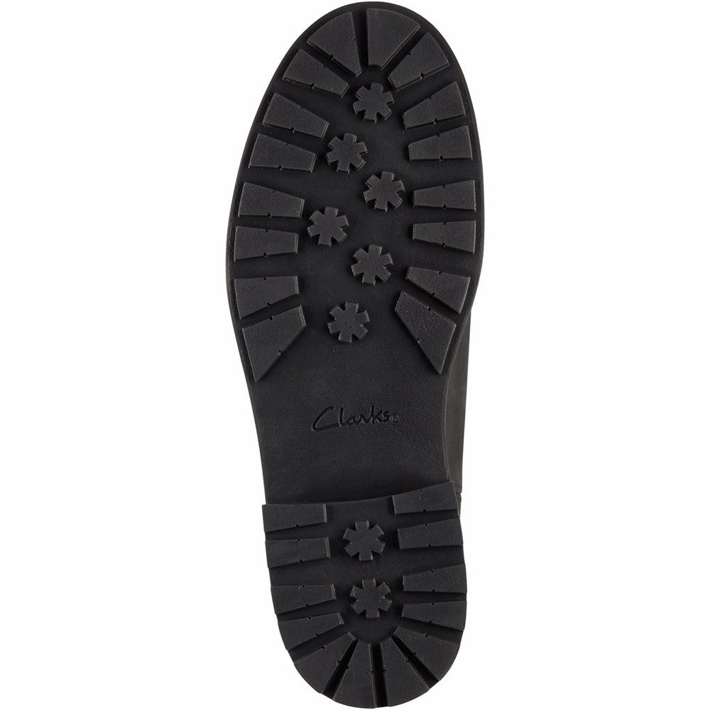 Clarks Orinoco2 Ankle Boots Elastic Material Supportive