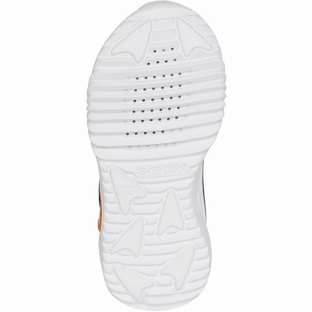 Elastic Lacing Stretchable Geox Assister Infant Trainers