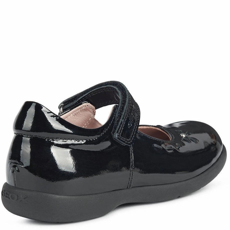 Natural Movement Stretchable Material Geox Naimara Junior School Shoes