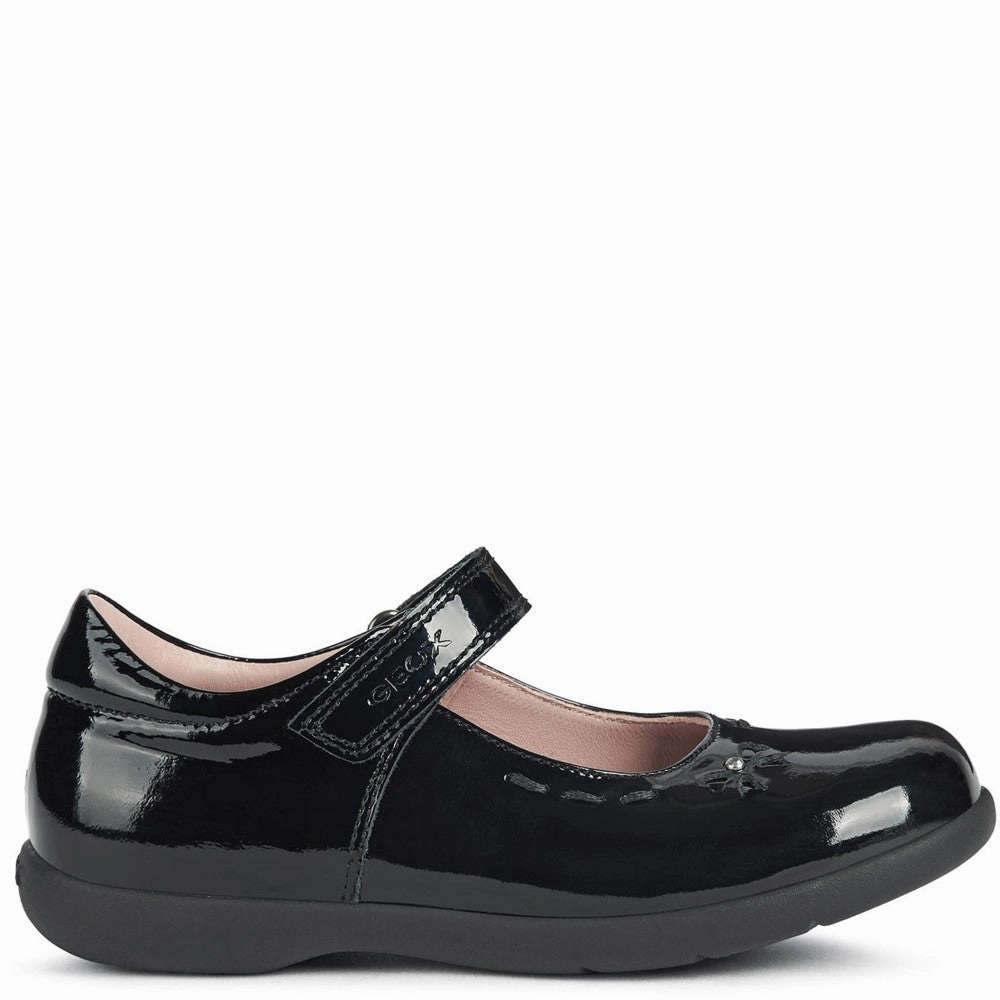 Geox Naimara Junior School Shoes Closed Toe Comfort   cushion