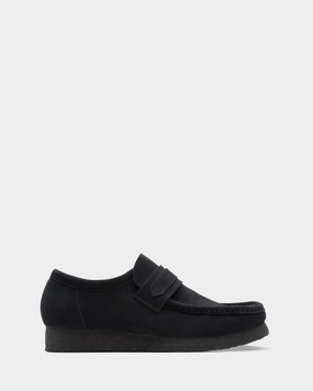 SoftSole Wallabee Loafer (m) Black Suede