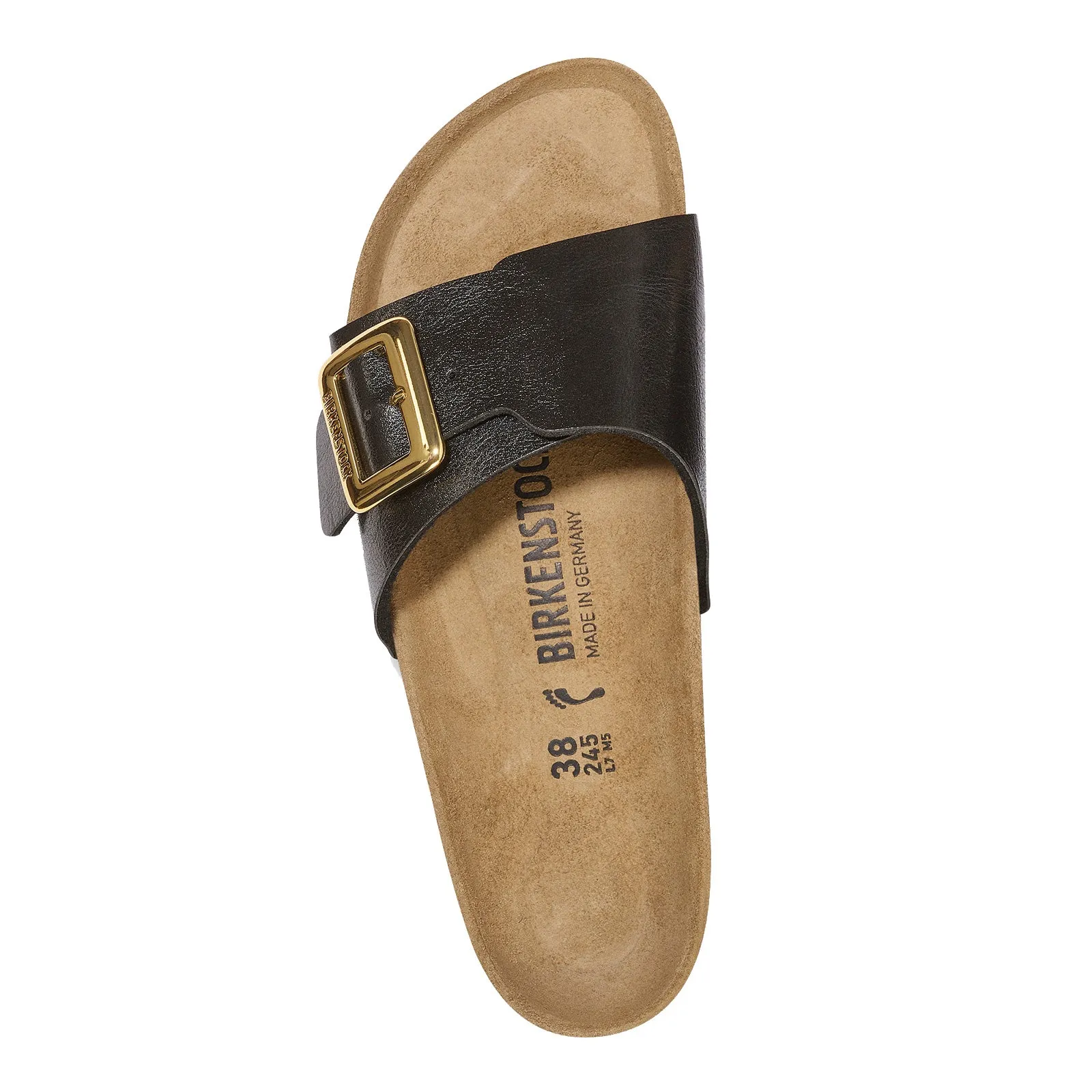 Women's Birkenstock, Catalina Luxe Buckle Sandal - Narrow Fit Date Soft Lounge Mood