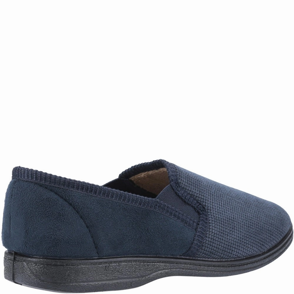 Fleet & Foster Tim Twin Gusset Slipper Event Night Comfort Grip
