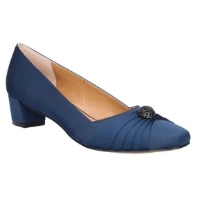 Shoes Shoes J. Renee Lariel Navy Satin Dress Pump (Women's)