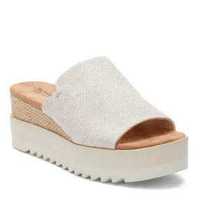 Sun Safe Bronze Pop Women's Toms, Diana Mule Sandal - Wide Width