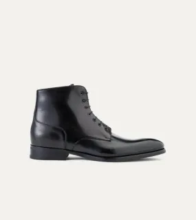 Hugo Lace Boot In Black Used Dress Shoes