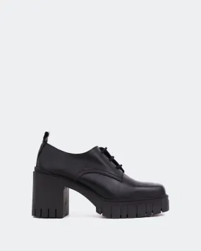Chunky Prada Loafers Toulon Black Leather