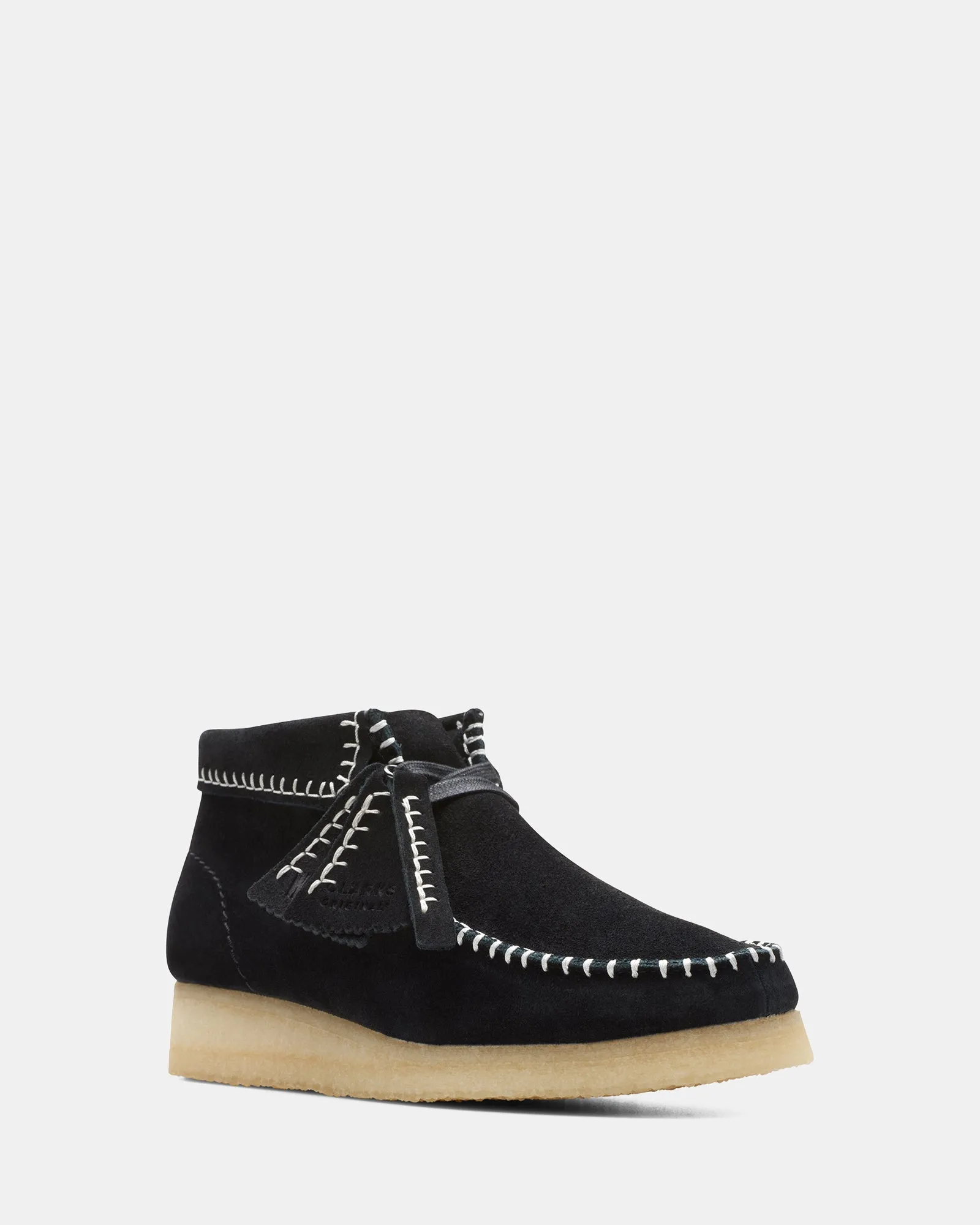 WALLABEE BOOT STITCH Black Suede Art Gallery Street Sound