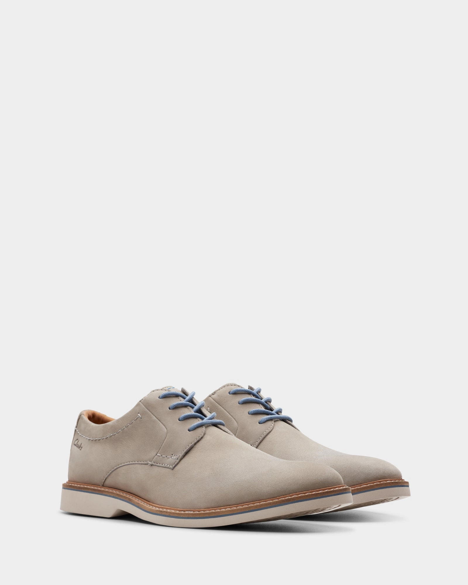 Velcro Closure Atticus Ltlace Grey Nubuck