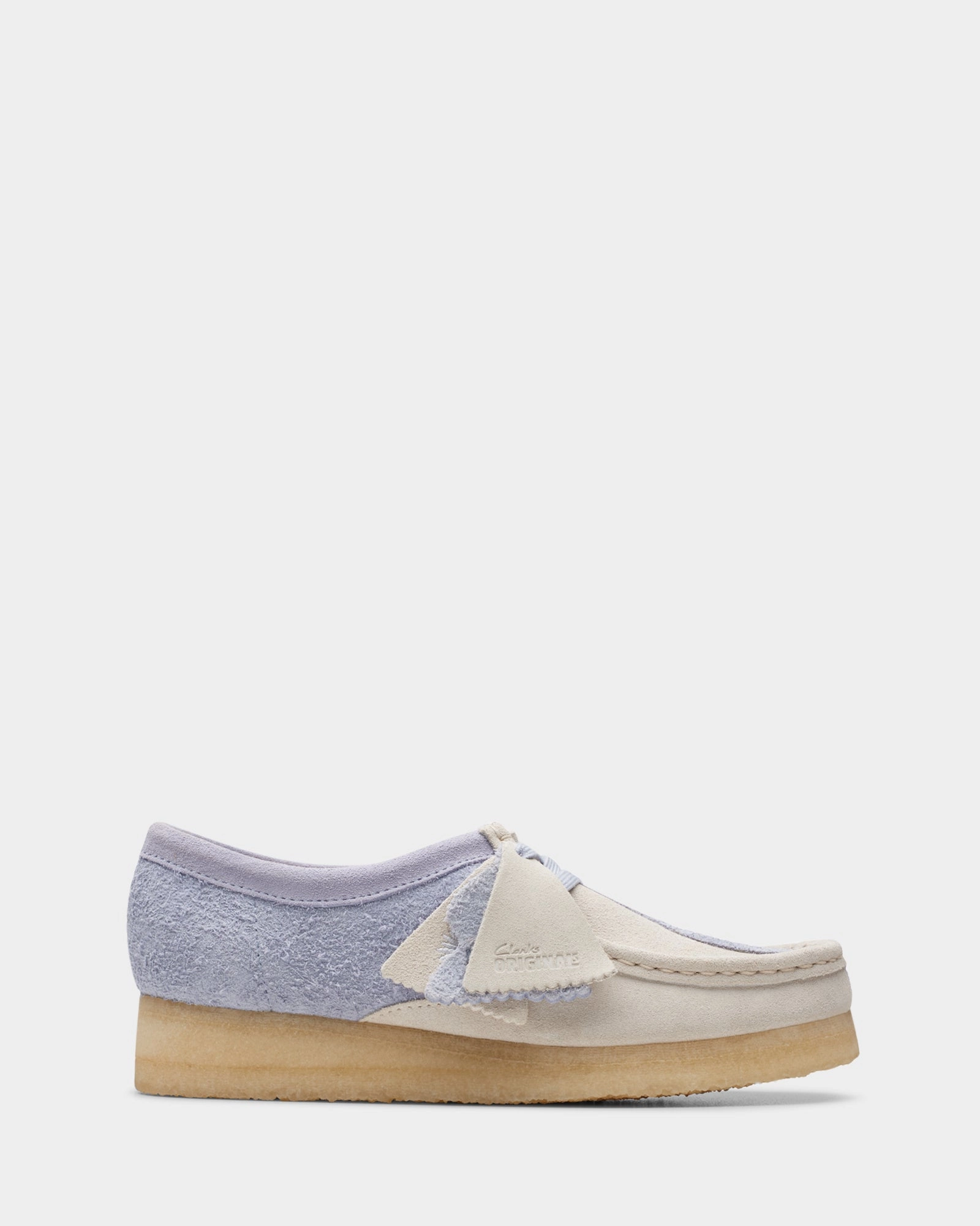 Wallabee. (W) Cloud Grey Combi Light Impact simple design