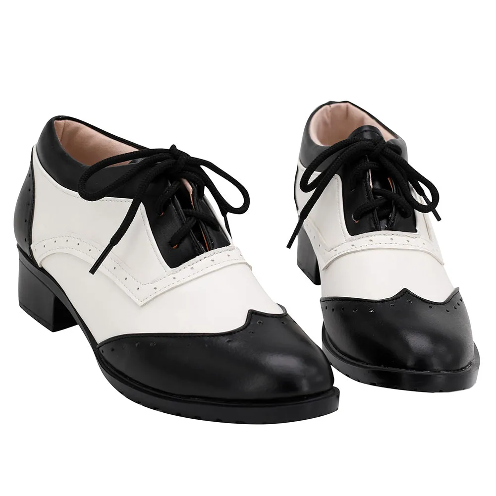 Adidas Shoes With Removable Insoles Twisted Wonderland Divus Crewel Boots Halloween Costume Prop Cosplay Shoes