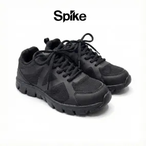 Asic Shoes For High Arches SPIKE Black School Shoes - Lace