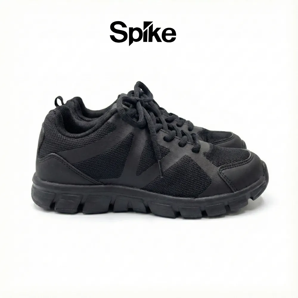 Asics Shoes Latest Models SPIKE Black School Shoes - Lace