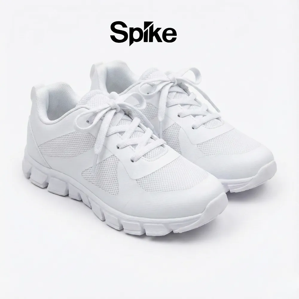 SPIKE White Kids School Shoes -  Lace Asics Sky Elite Flytefoam 2 Volleyball Shoes