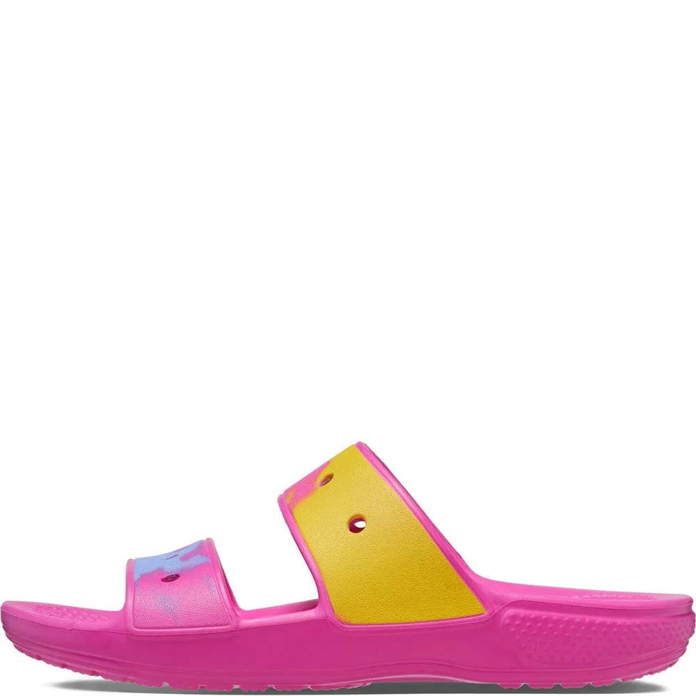 Crocs Unisex Classic Ombre Sandal Low Profile