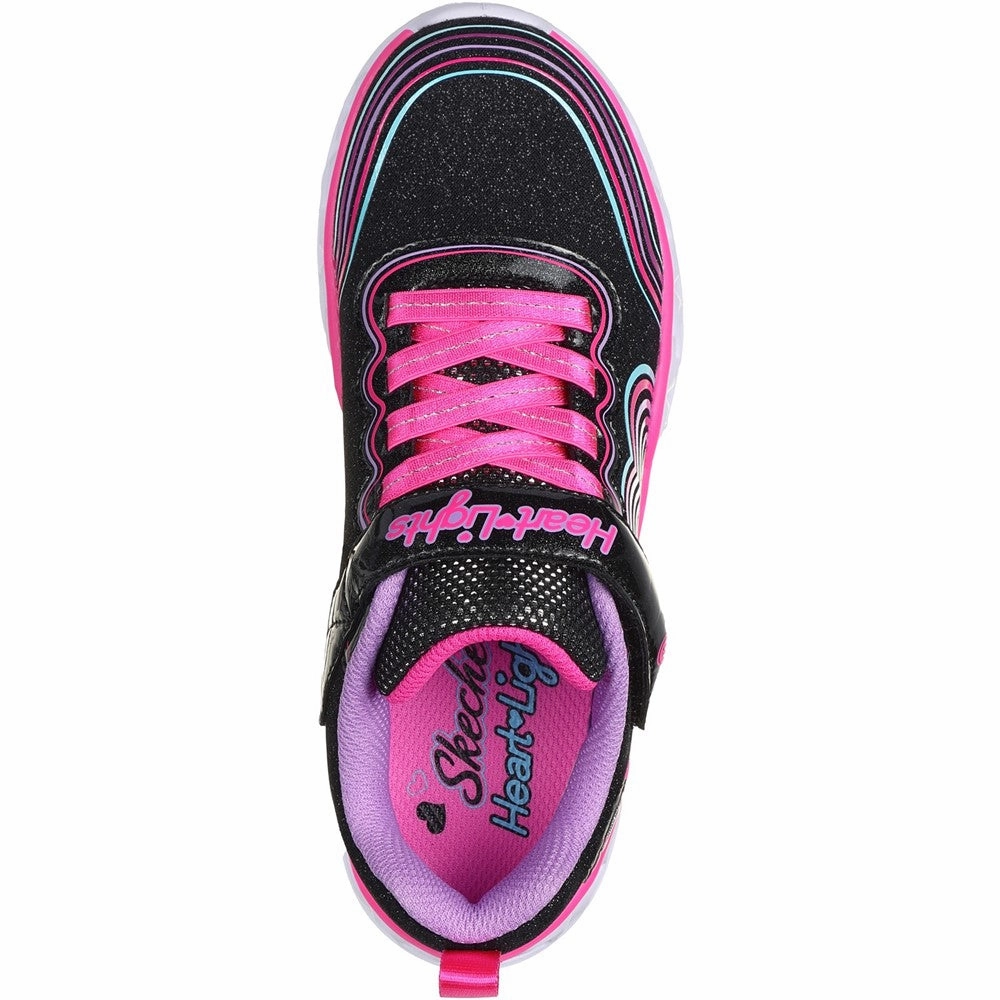 Skechers Heart Lights Retro Hearts Trainers Urban Pulse