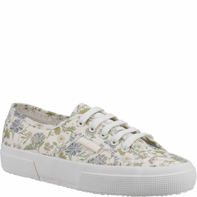 Superga 2750 Floral Print Trainers running in a 20K shoes treadmill - running