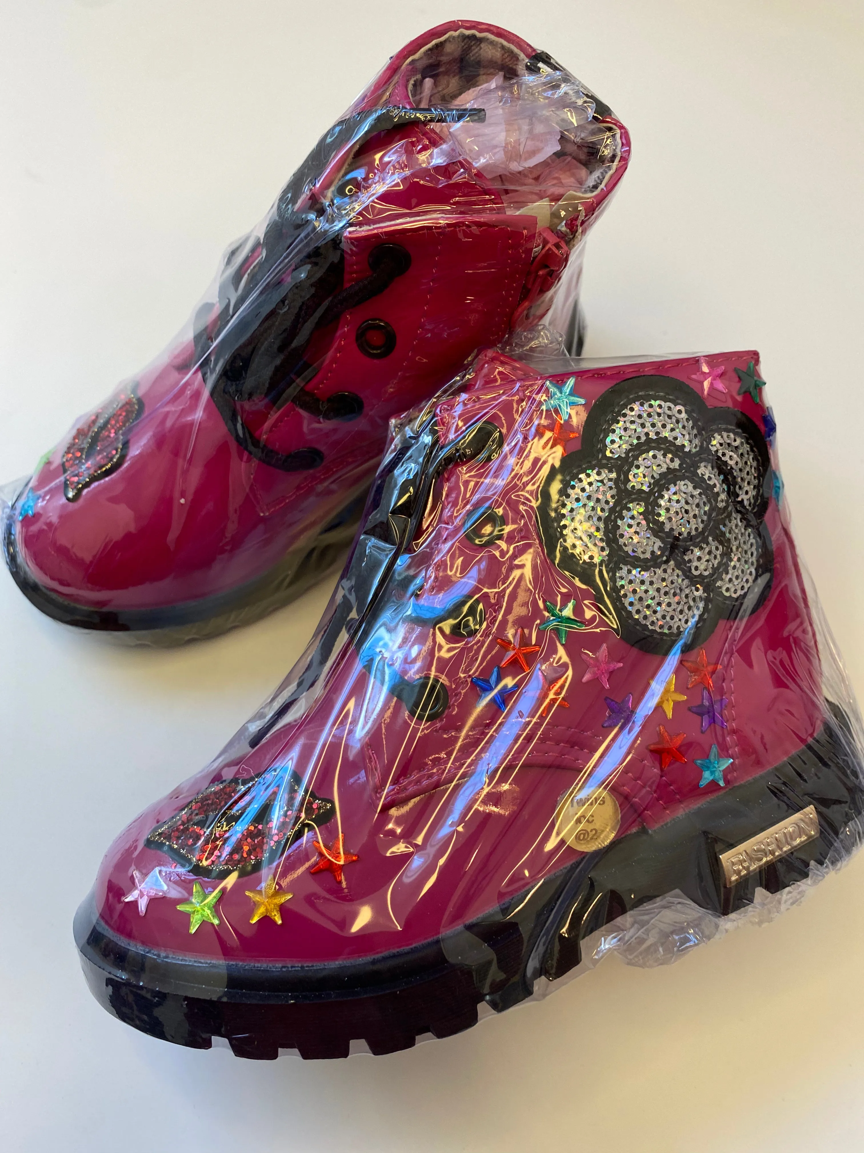 Adidas By Stella Mccartney Dropset Training Shoes GIRLS LIPS KISSES AND FLOWERS BOOTS