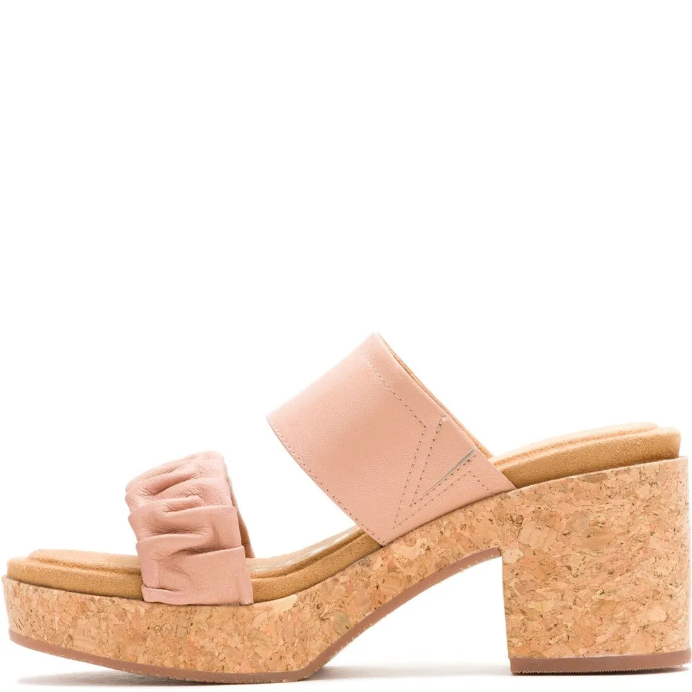 Mule Style Hush Puppies Poppy Ruched Slide