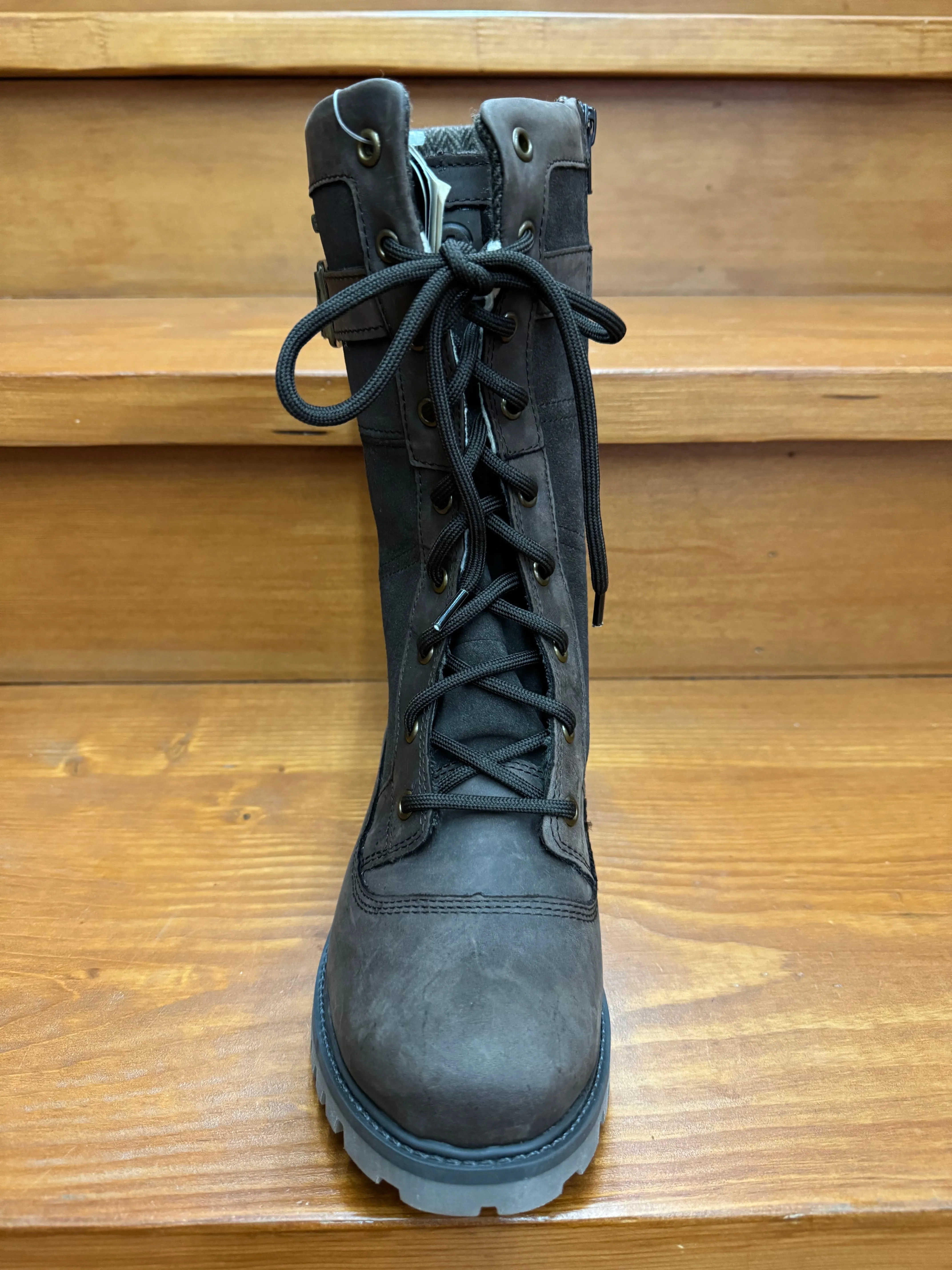 Kamik Rogue 10 Dark Brown WK2042 Removable insole Pull-on style