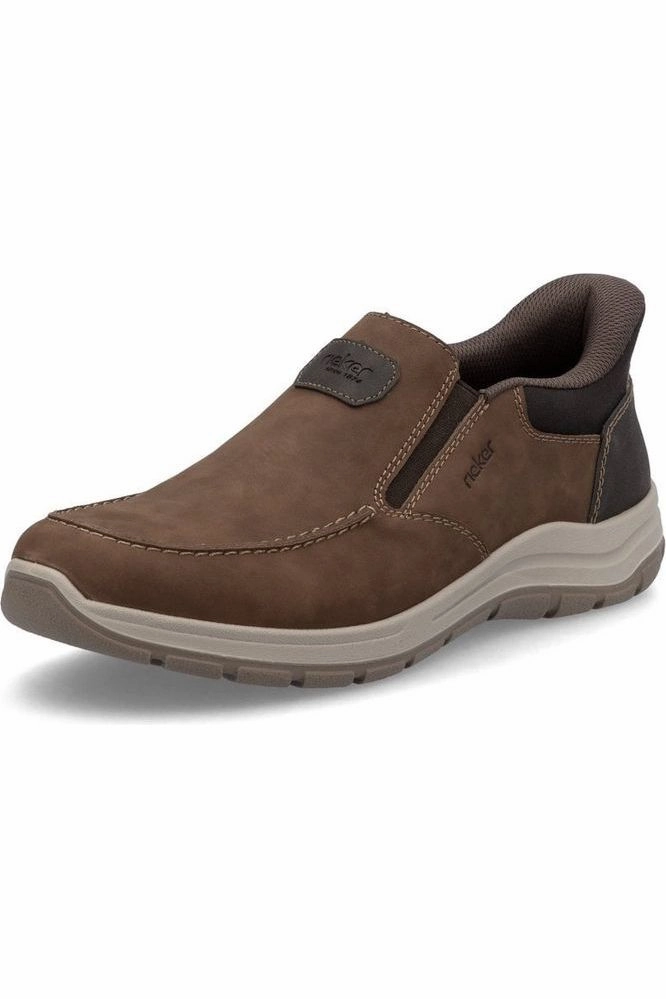 Gentle Grip Rieker Mens shoe 03655-24 in Brown
