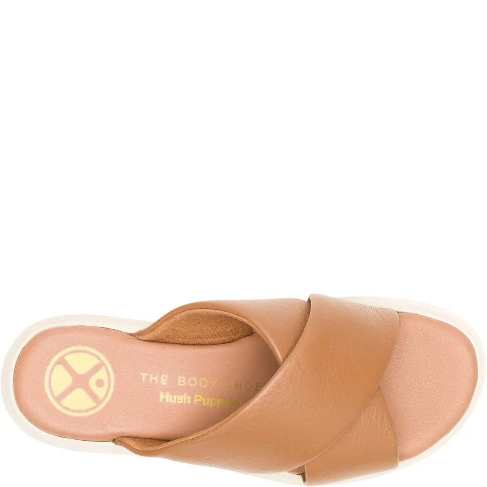 Flexible Outdoor Shoes Cafe Stop Hush Puppies Uplift Crossover Slide