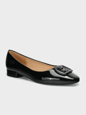 Women's "FIORELLO" Casual Patent Pumps For Flat Feet Shoes