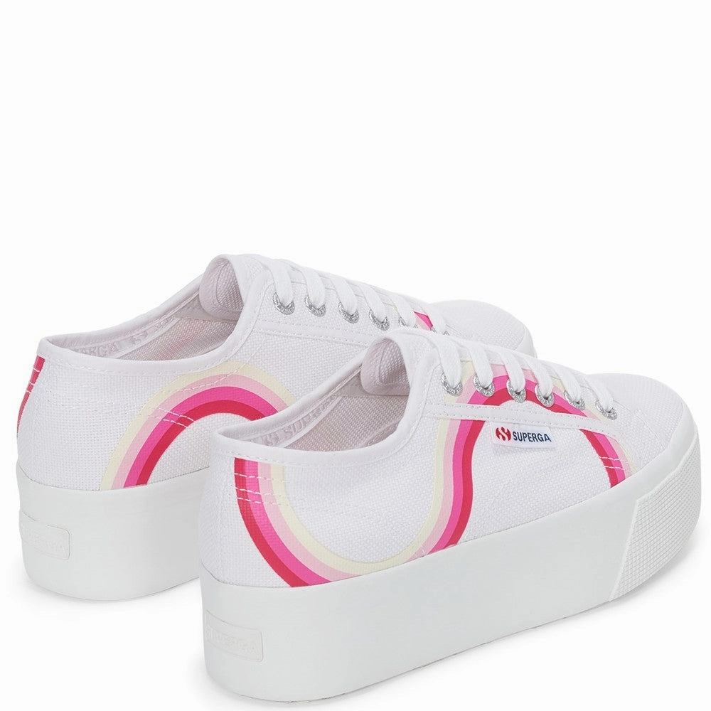 dusk run running wear Superga 2790 Round Stripes Trainers