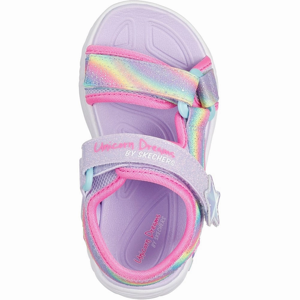 Park Stroll Slip Grip Skechers Unicorn Dreams Sandal
