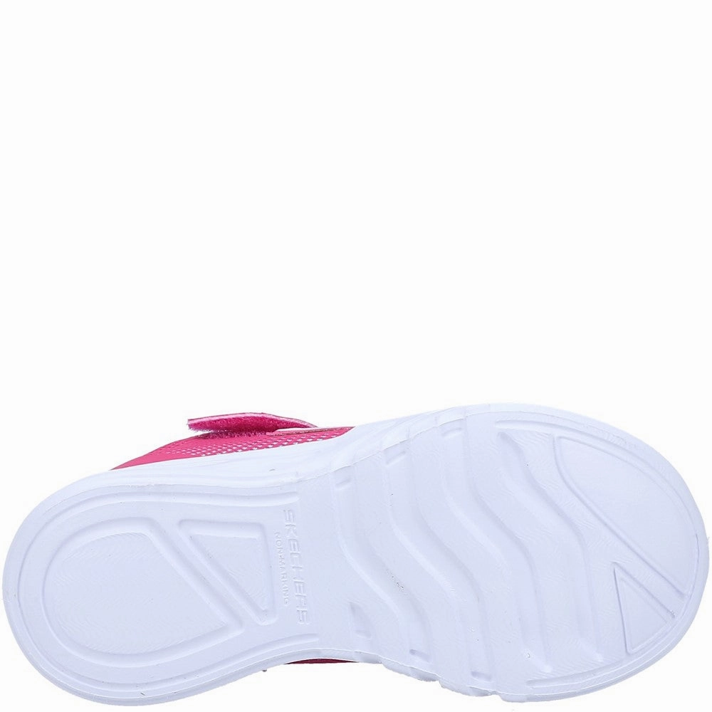 Skechers Flicker Flash Trainers Stable Structure Child Run