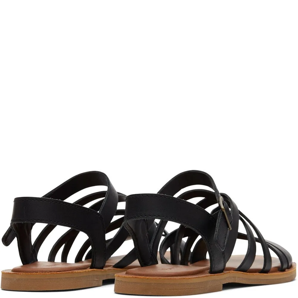 Y Strap Design Snake Skin TOMS Sephina Sandal
