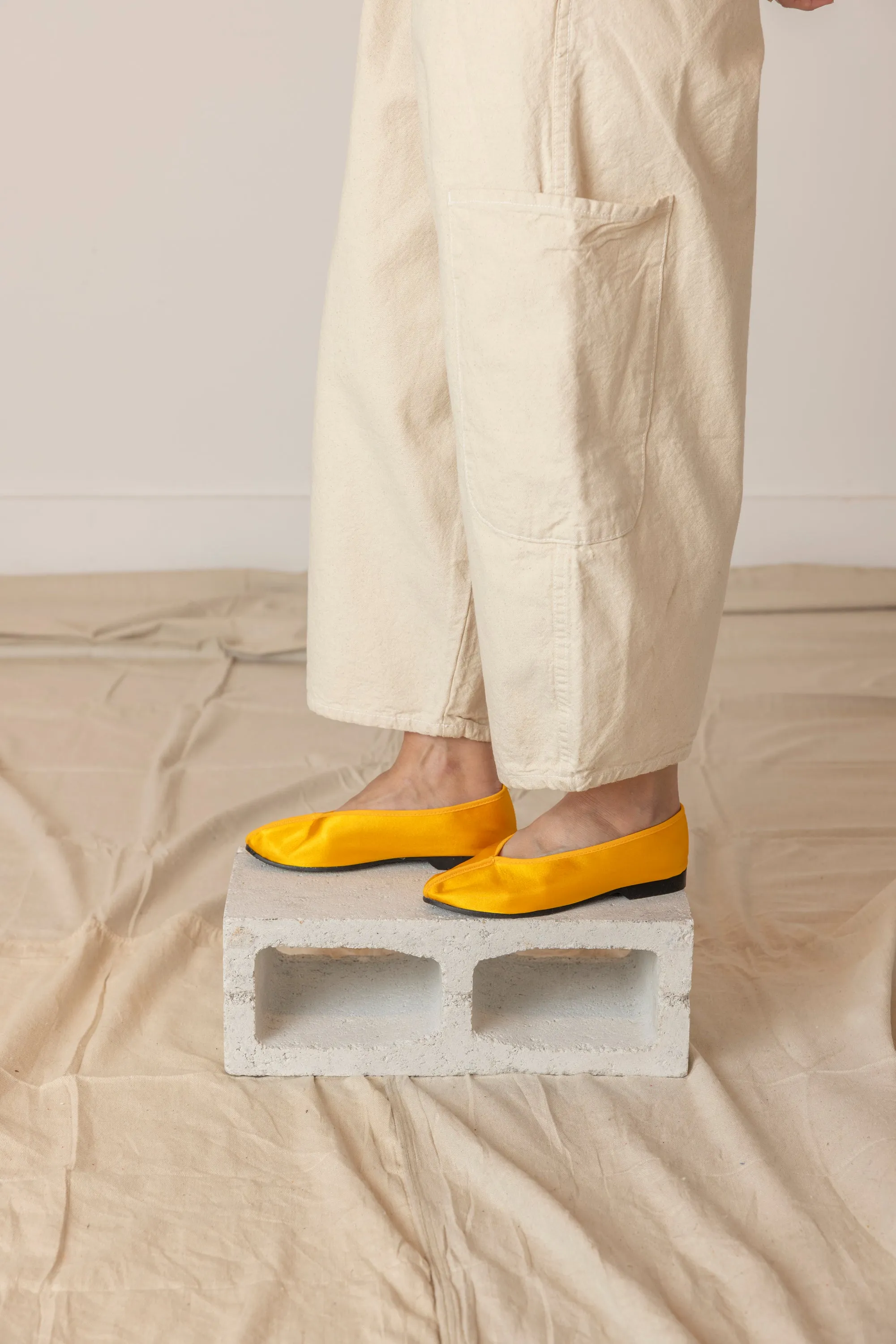 Satin Theater Shoes - Gold Asics Shoes Chicago