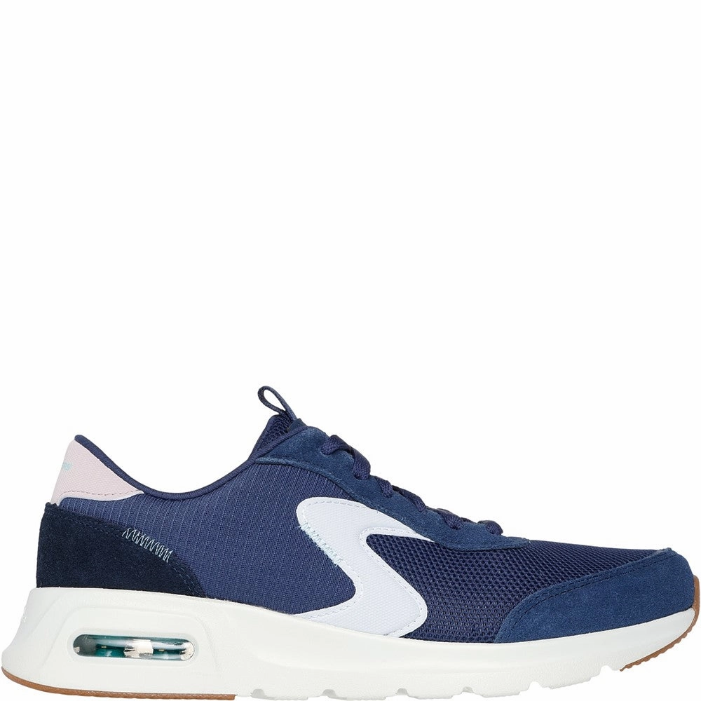 Trendy Appeal Work Look Skechers Skech-Air Court Air Wave Trainers