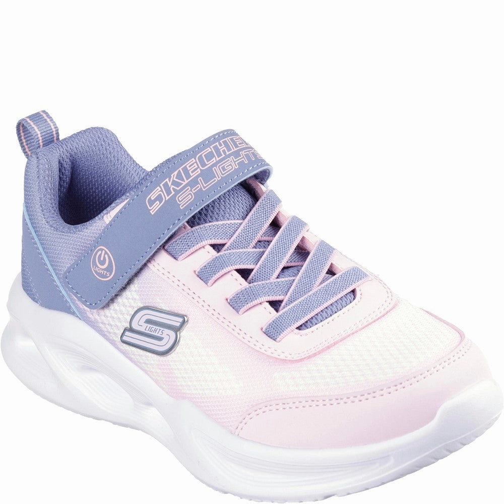 Skechers Sola Glow Ombre Deluxe Trainers Plain Hike High Top Design