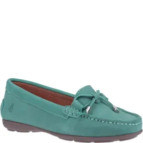 Teal Maggie Slip-On Toggle Shoes Do Leather Loafers Stretch