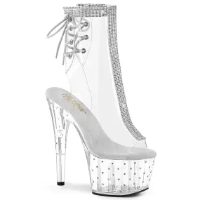 Asics Running Shoes Promo Code STARDUST-1018C-2RS Pleaser Clear Sexy Platform Shoes (Pole Dancing Heels)