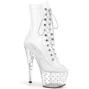 STARDUST-1021C-7 Pleaser Clear Sexy Platform Shoes (Pole Dancing Heels) Asics Soft Running Shoes