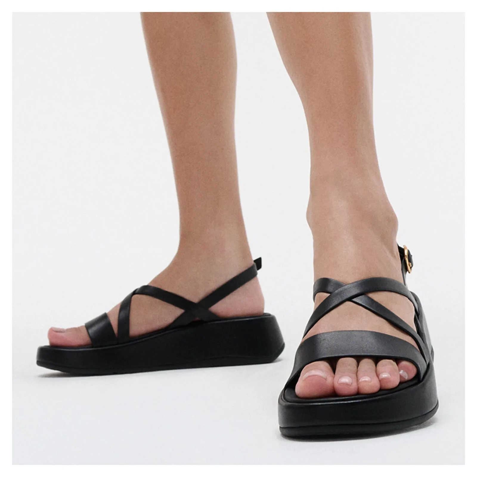 Orange Fun Everyday Pick Women's FitFlop, F-Mode Strappy Slingback Sandal