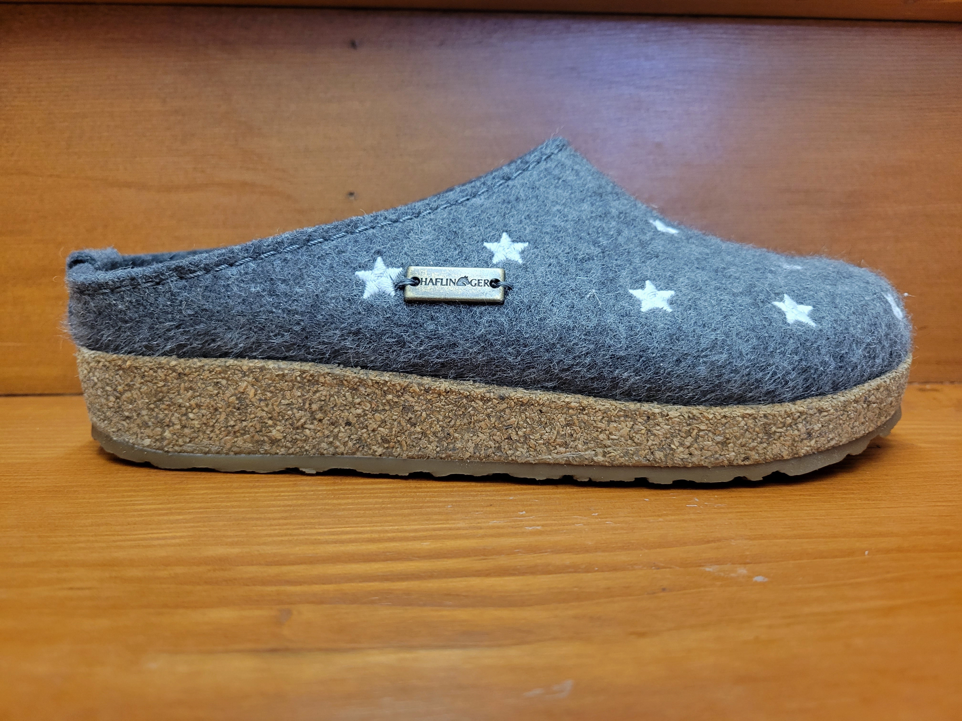 Haflinger Stelline Grey 741032-4 Elastic Sides