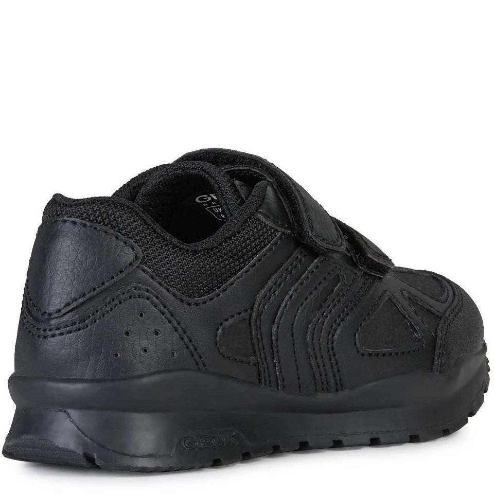 Geox Pavel Infant School Shoes Heel Hug