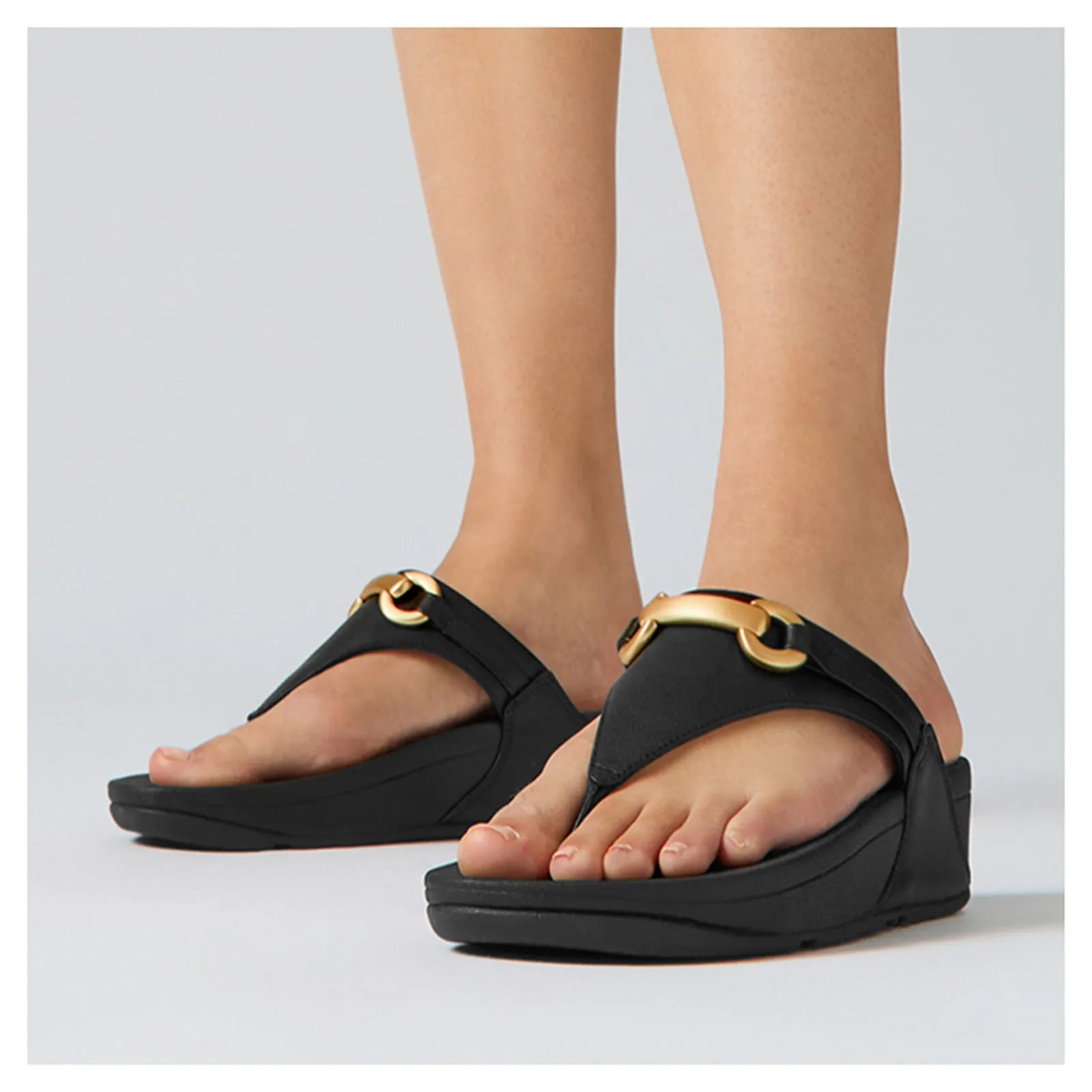 Park Walk Shoes Footwear Comfort Women's FitFlop, Lulu Chunky Snaffle Sandal